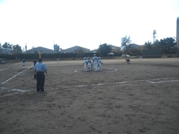 中学校秋季新人　輪島対西南部戦⑤