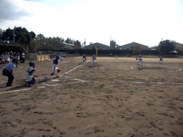 中学校秋季新人　輪島対西南部戦⑥