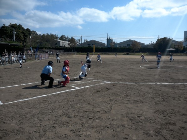 中学校秋季新人　錦城対大徳戦⑤