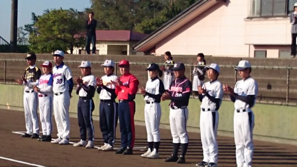 中学校秋季新人　開会式③