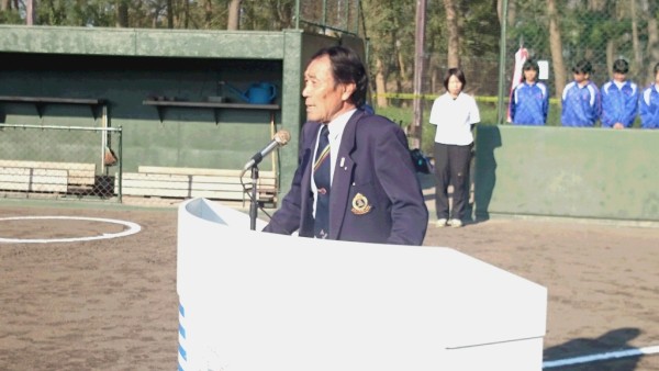 中学校秋季新人　開会式⑤