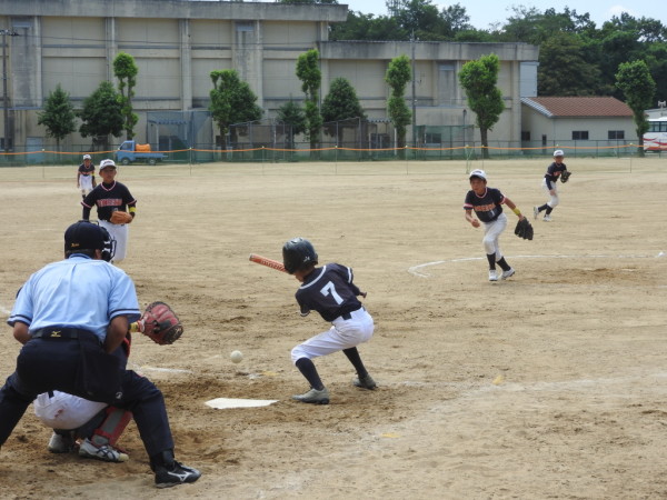 中日本総合男子　小学生　　決勝戦の模様３