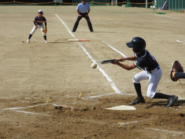 中日本総合男子　小学生　　決勝戦の模様６