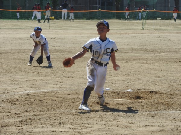 中日本総合男子　小学生　大会１日目　（中部スターズ対社南イーグルス戦）１
