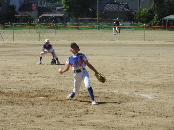 中日本総合男子　小学生　大会１日目　（中部スターズ対社南イーグルス戦）2