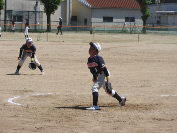 中日本総合男子　小学生　大会１日目　（中部スターズ対米ノ庄スポーツ少年団戦）2