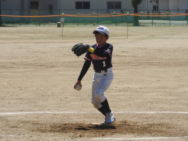 中日本総合男子　小学生　大会１日目　（明新オールスターズ対米ノ庄スポーツ少年団戦）2