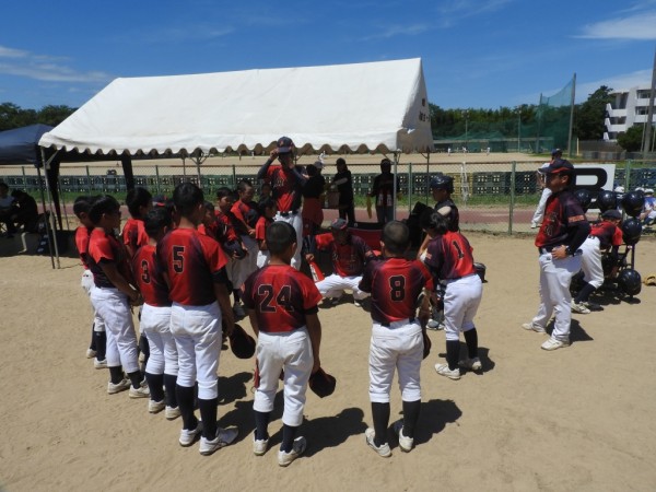 中日本総合男子　小学生　大会１日目　（明新オールスターズ対米ノ庄スポーツ少年団戦）3