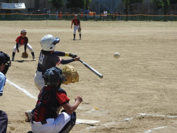 中日本総合男子　小学生　大会１日目　（明新オールスターズ対米ノ庄スポーツ少年団戦）5