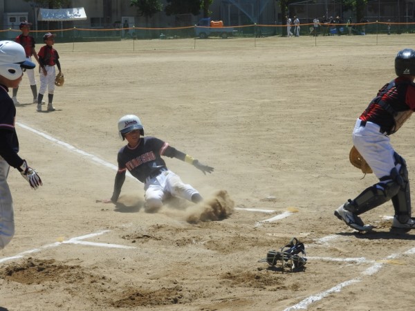 中日本総合男子　小学生　大会１日目　（明新オールスターズ対米ノ庄スポーツ少年団戦）6