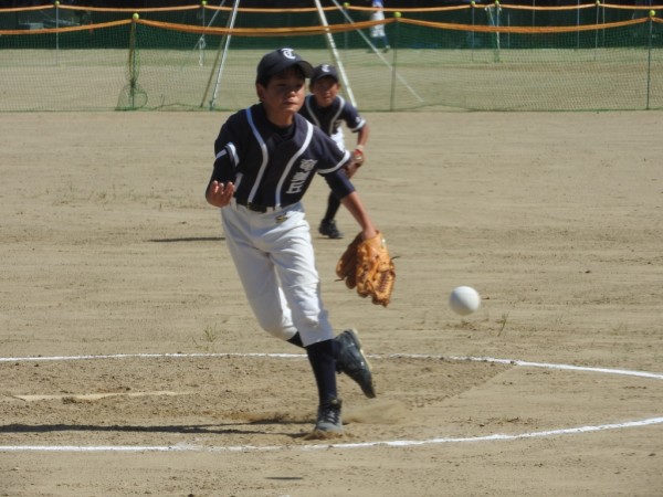 中日本総合男子　小学生　大会１日目　（能美グリーンヤンチャーズ対竜美ヶ丘クラブ戦）１