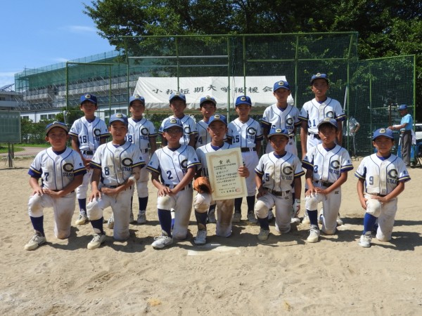 中日本総合男子　小学生　第３位チーム　中部スターズ（愛知）