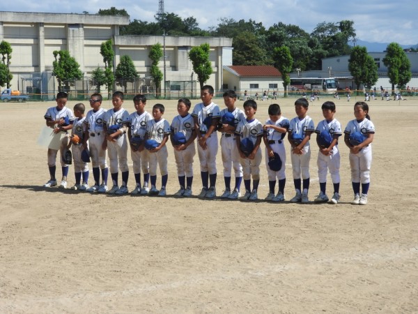 中日本総合男子　小学生　第３位表彰式の模様１