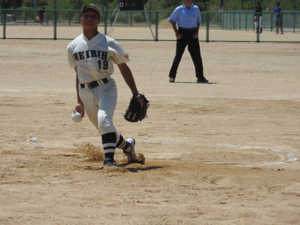 中日本総合男子　高校生　　決勝戦の模様１