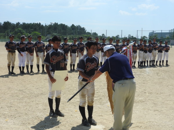中日本総合男子　高校生　閉会式の模様１
