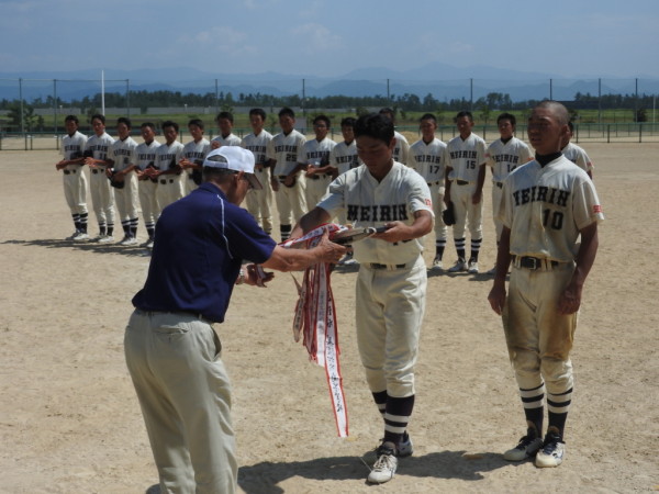 中日本総合男子　高校生　閉会式の模様２