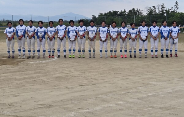 令和７年度北信越高等学校総合体育大会ソフトボール競技　女子の部準優勝チーム２