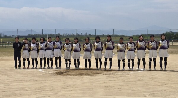 令和７年度北信越高等学校総合体育大会ソフトボール競技　女子の部第３位チーム２