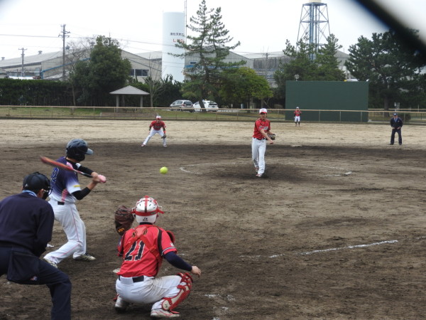 会長杯　準決勝　金沢教員　対　十一屋クラブ１