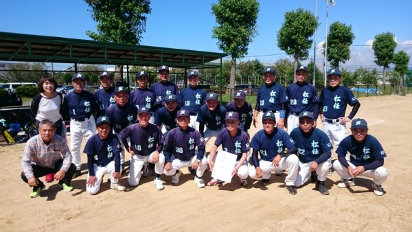 優勝　松任シニア