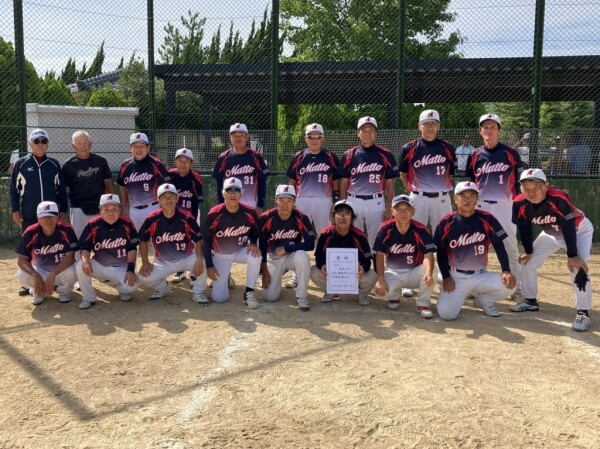 優勝チーム　松任シニア