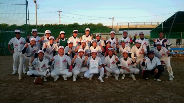 優勝チーム＜小松壮年＞