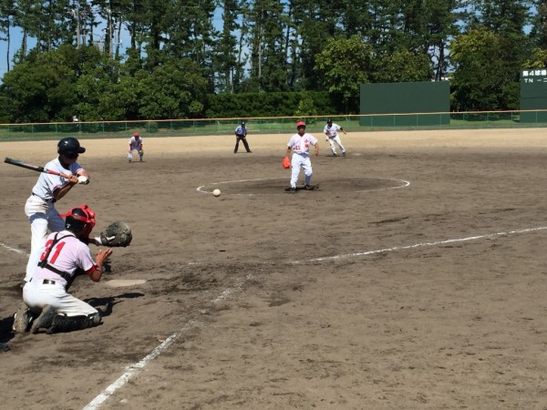 全日本ハイシニア大会県予選　決勝戦の模様② - コピー