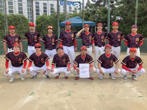 全日本一般男子大会県予選優勝チーム写真