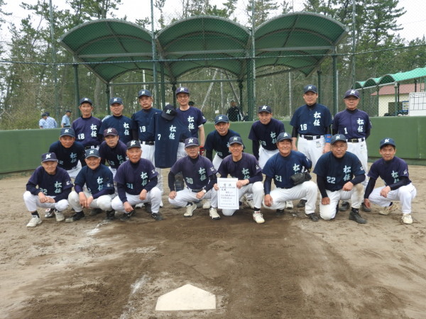 北信越シニア県予選　優勝チーム＜松任シニア＞