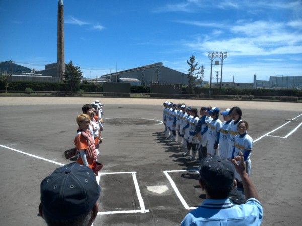 北信越レディースソフトボール大会県予選 決勝戦の模様①