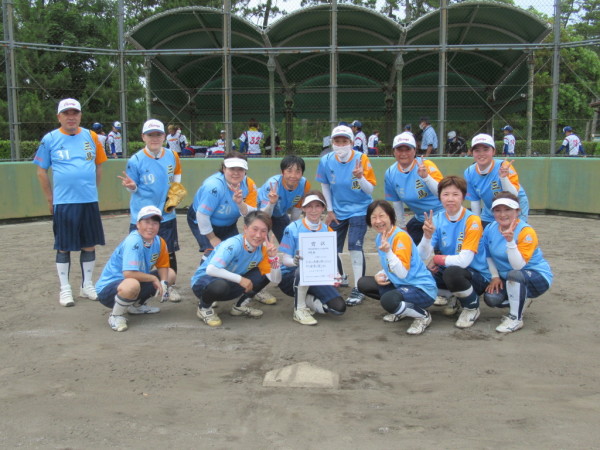 北信越レディース準優勝チーム＜三馬チェリーズ＞