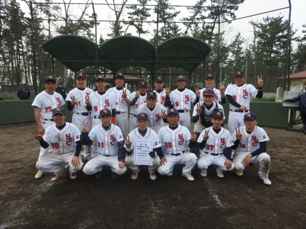 北信越壮年県予選　優勝チーム＜野々市壮年＞