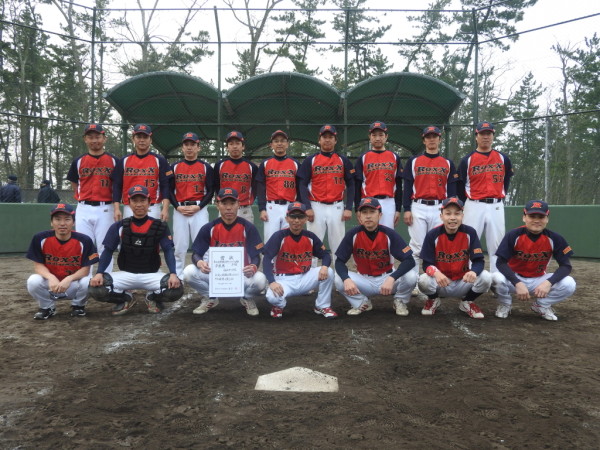 北信越壮年県予選　準優勝チーム＜白山ロックス＞