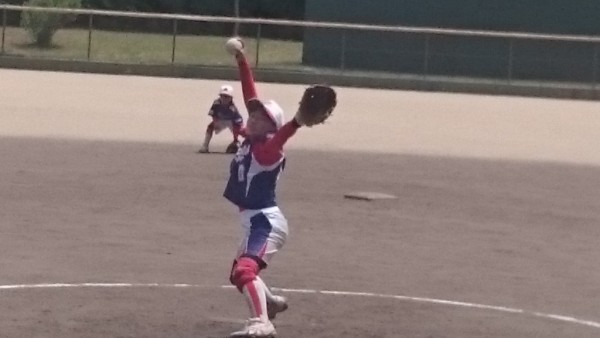 北信越小学生　女子　決勝戦の模様（伏見台リトルマウス　対　森本アップルベリークラブ　戦）5