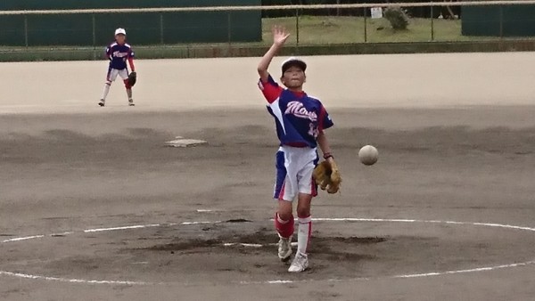 北信越小学生県予選会　決勝戦の模様（伏見台リトルマウス対森本アップルベリークラブ）１