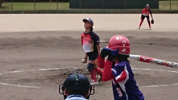 北信越小学生県予選会　決勝戦の模様（伏見台リトルマウス対森本アップルベリークラブ）2