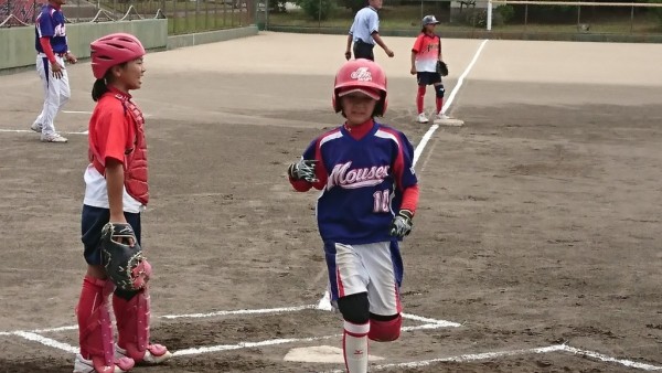 北信越小学生県予選会　決勝戦の模様（伏見台リトルマウス対森本アップルベリークラブ）3