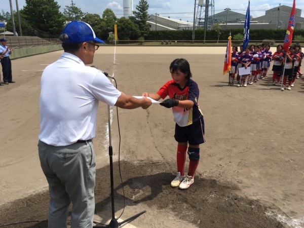 北信越小学生県予選会　閉会式の模様2