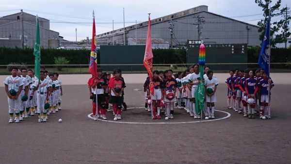 北信越小学生県予選会　開会式の模様１