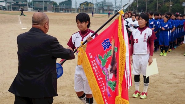 大学新人選手権　女子　閉会式の模様①