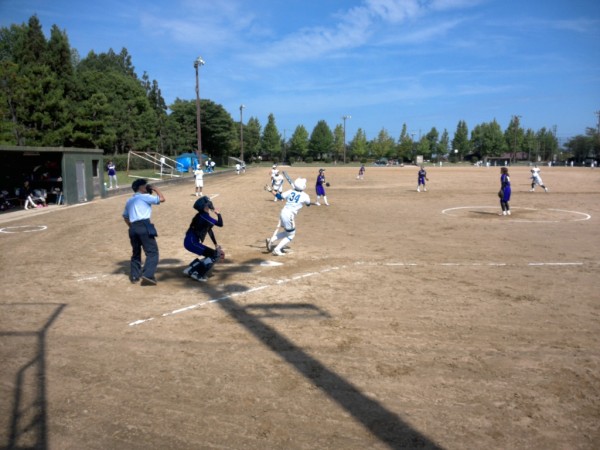 女子リーグ第4節（モンキーズ　対　松任朝顔）
