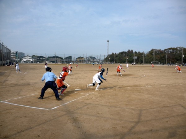 女子リーグ２節　三馬チェリーズ対伏見台クラブ戦