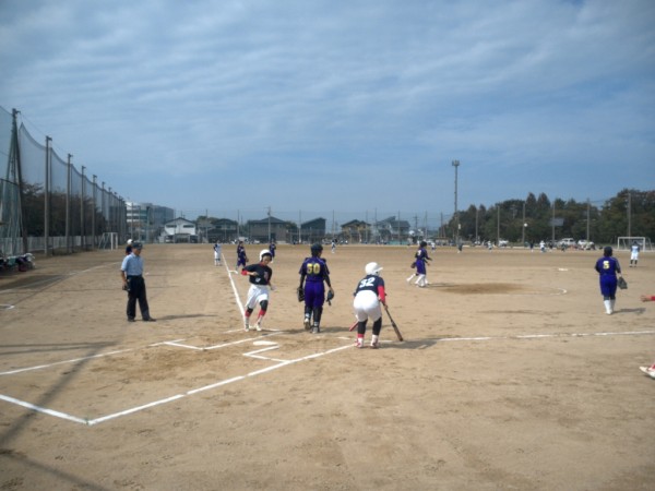 女子リーグ２節　HMC対松任朝顔戦