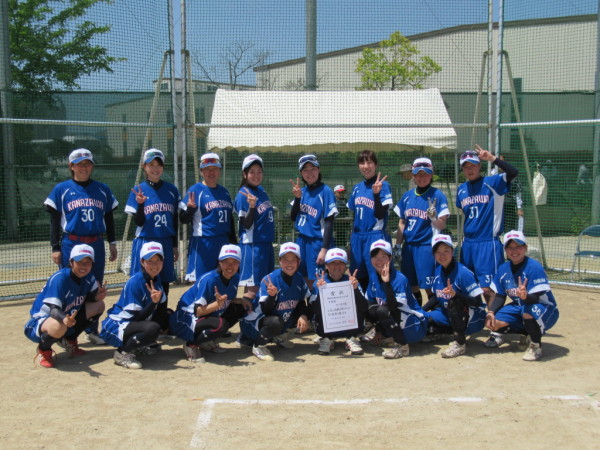 女子準優勝　クラブ金沢