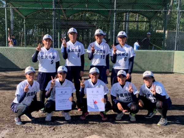 女子第3位チーム(金沢龍谷高校)