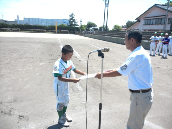 小学生北信越県予選　表彰式、閉会式の模様⑤