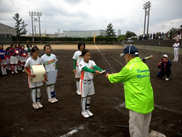 小学生新人　閉会式⑩