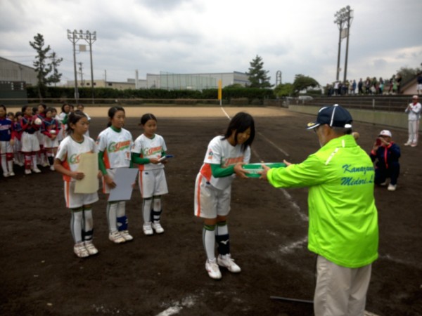 小学生新人　閉会式⑪