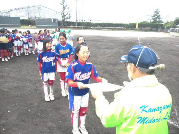 小学生新人　閉会式⑫