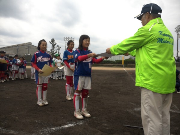 小学生新人　閉会式⑬